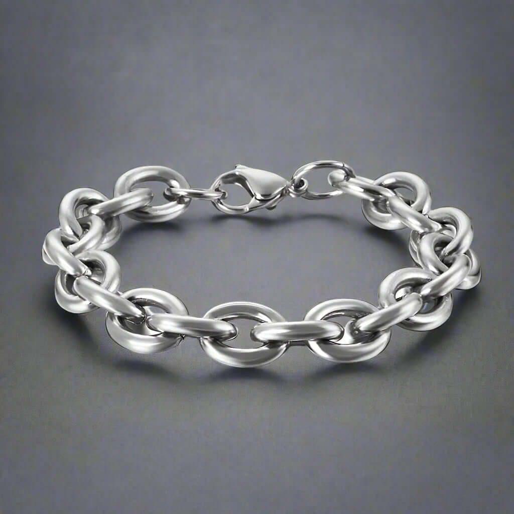 Circlelink Bracelet - Steel — view 3