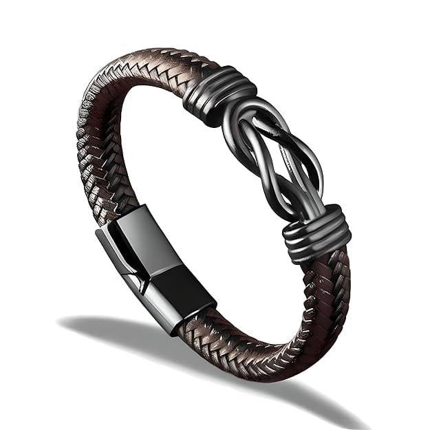 Love Knot Leather Bracelet — view 3