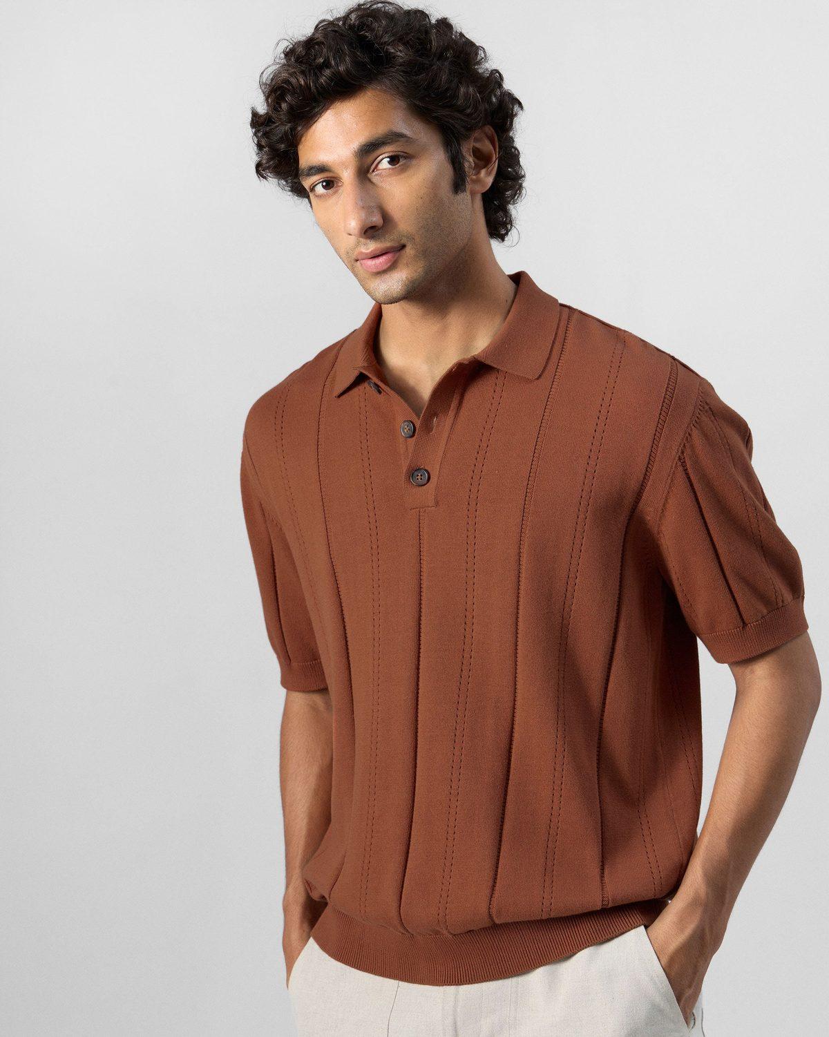 Abeer Polo T-Shirt - Cotton Knit