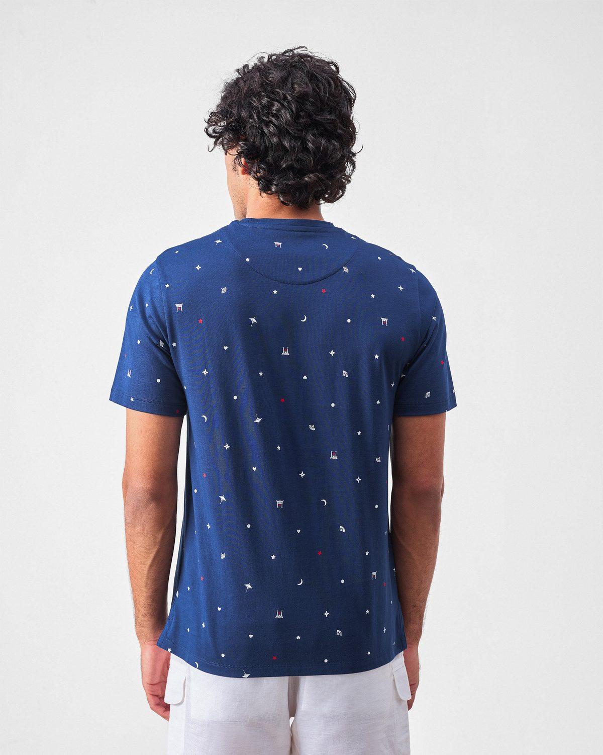 Haruto T-Shirt - Navy — view 3