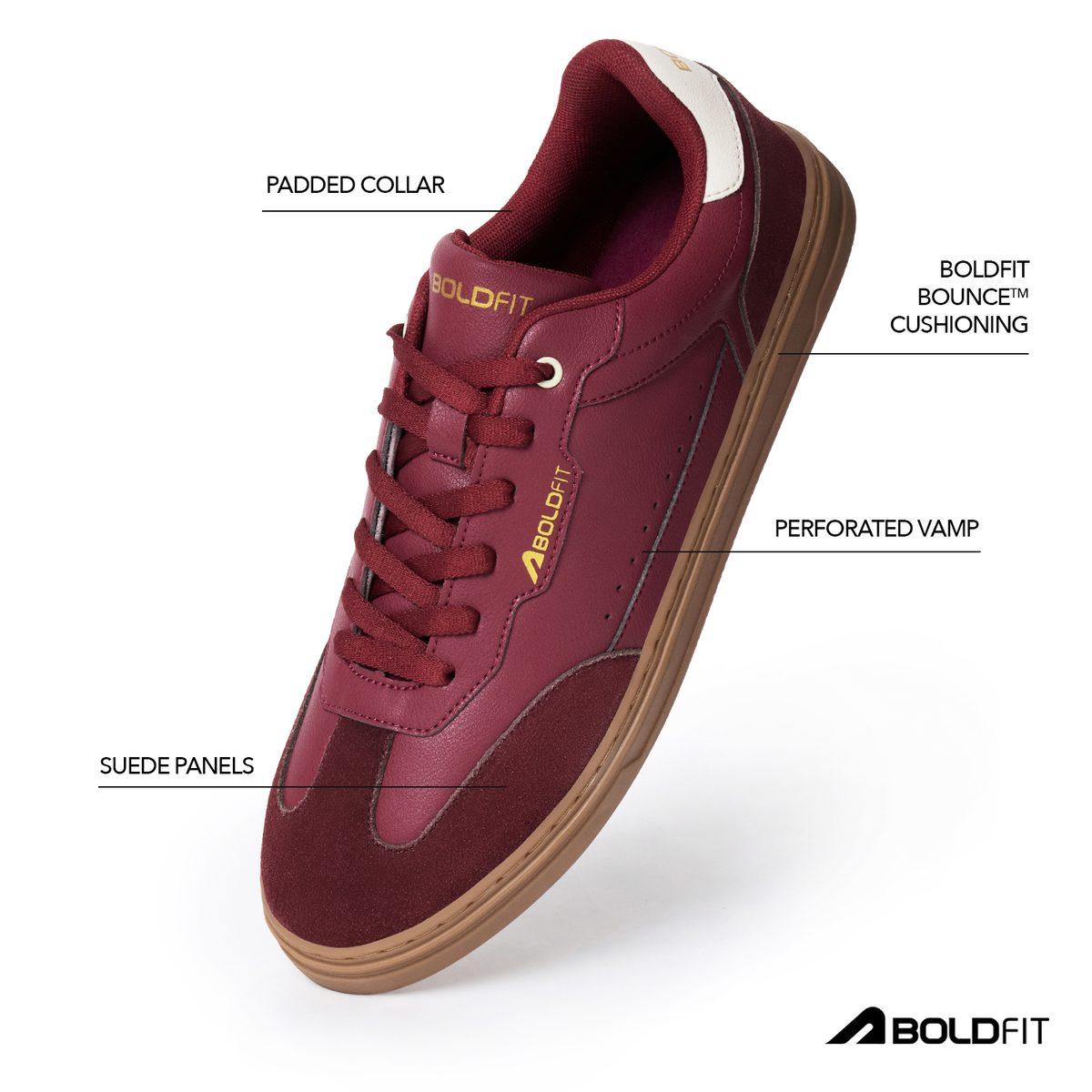 Klunys Elite Maroon Sneakers — view 3