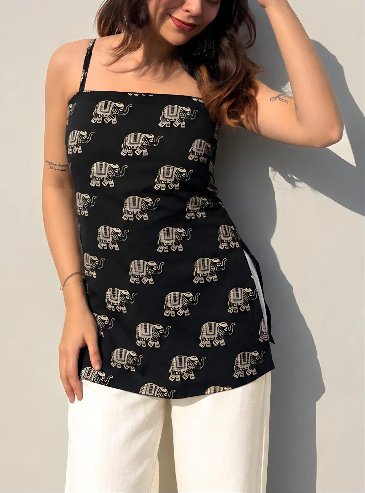 Kanak Corset Back Kurti — view 3