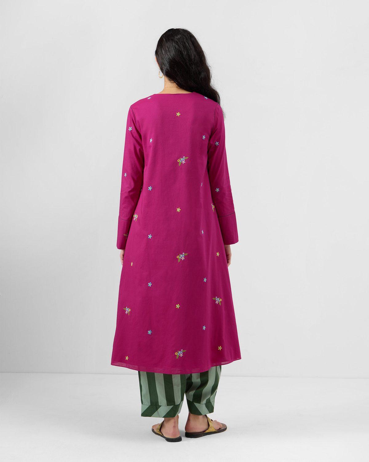 Narsa Kurta - Cotton A-Line — view 3