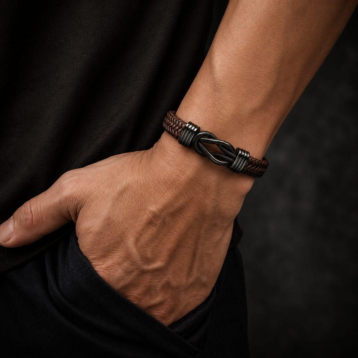 Love Knot Leather Bracelet