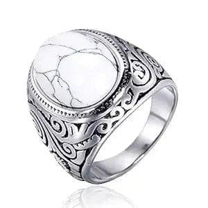 White Whisper Vintage Ring — view 3