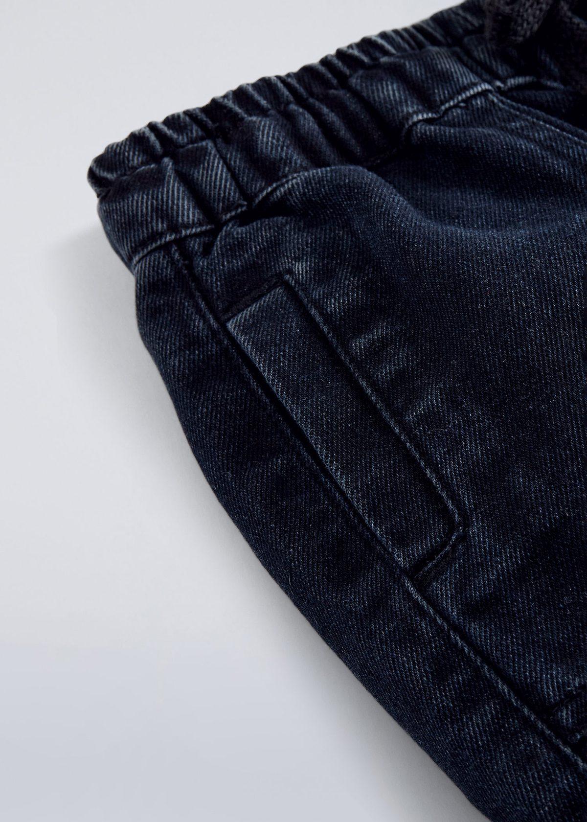 Cargo Loose Fit Cotton Jeans — view 3