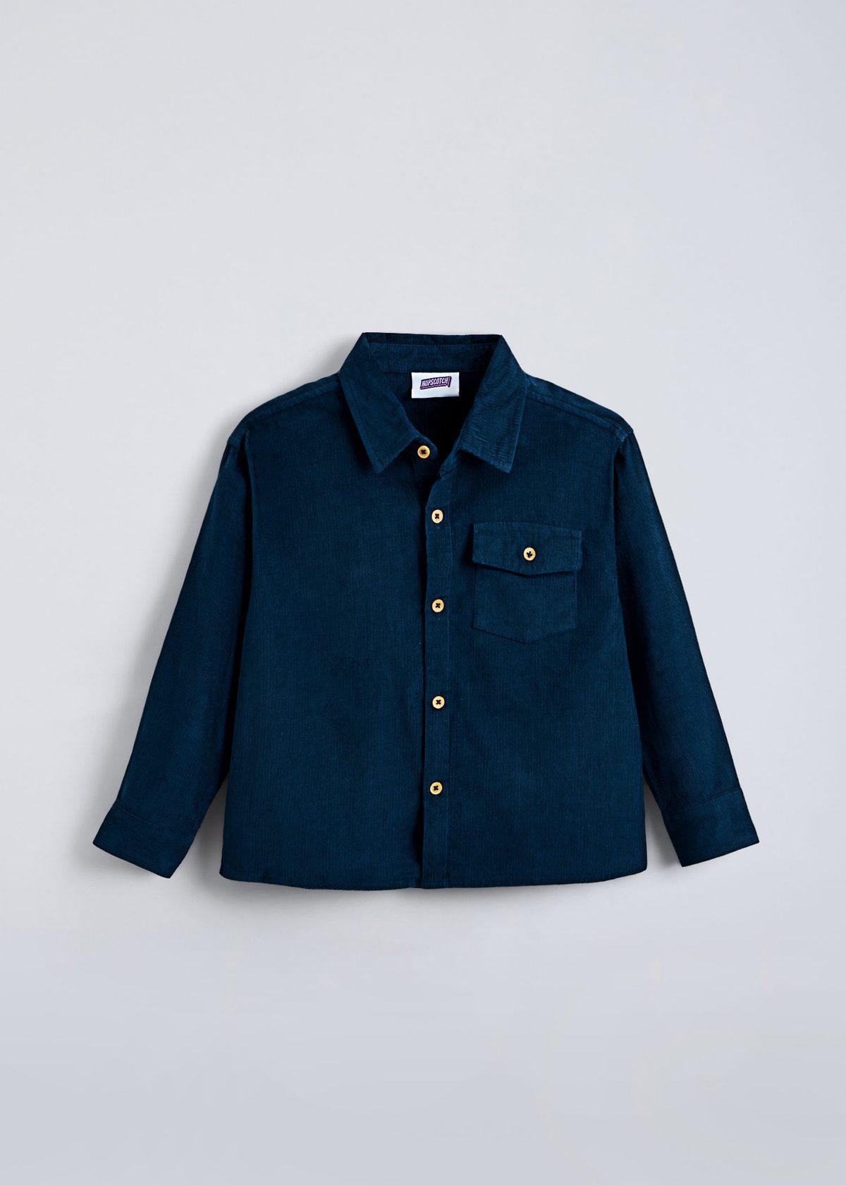 Pure Cotton Collared Shirt