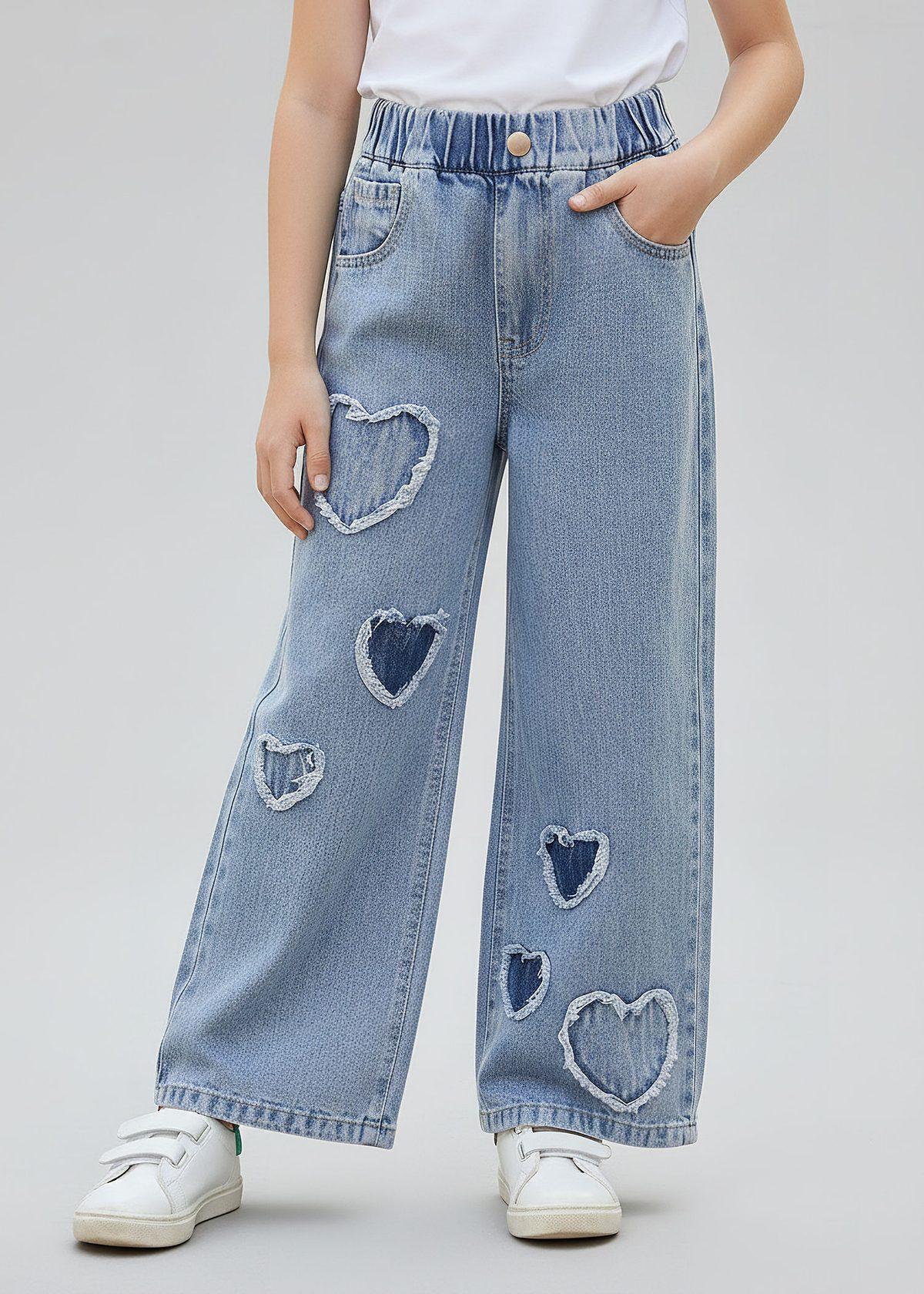 Distress Loose-Fit Jeans