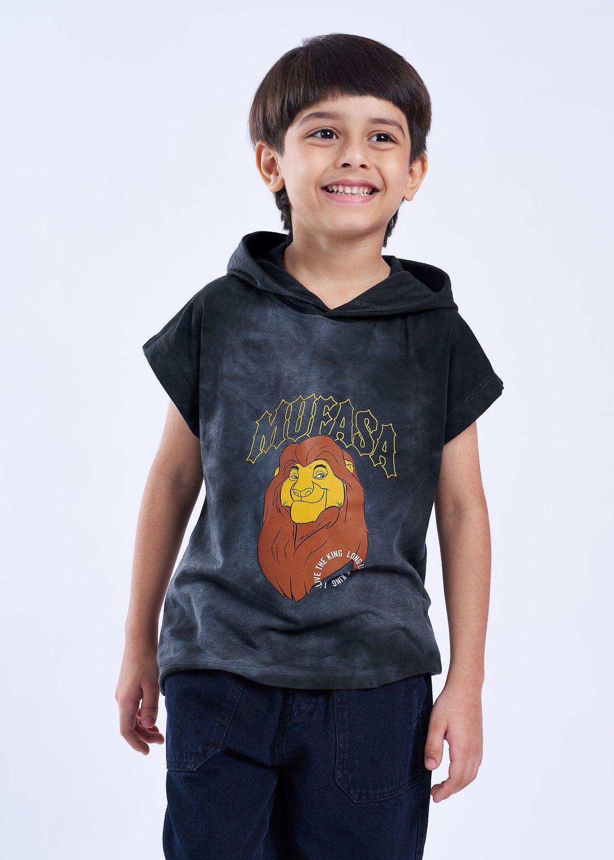Lion King Cotton Hooded T-shirt