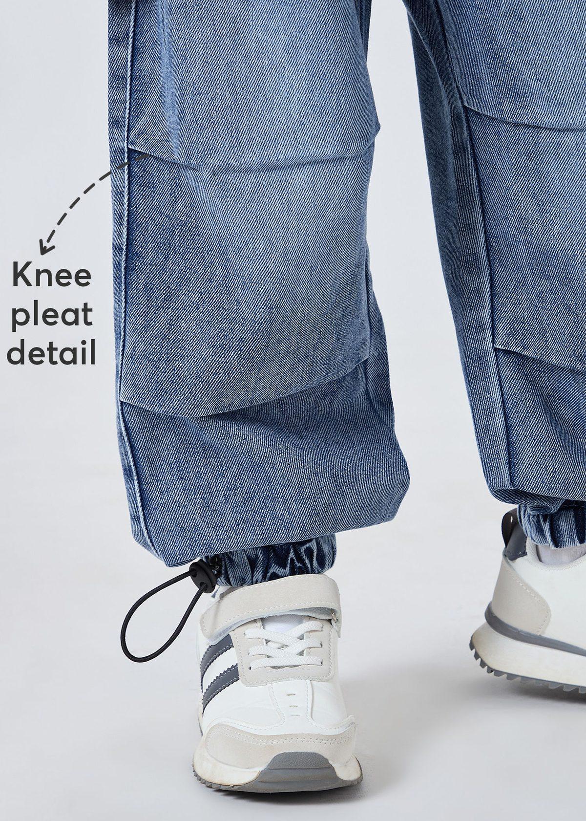 Patch Pocket Denim Jeans — view 3