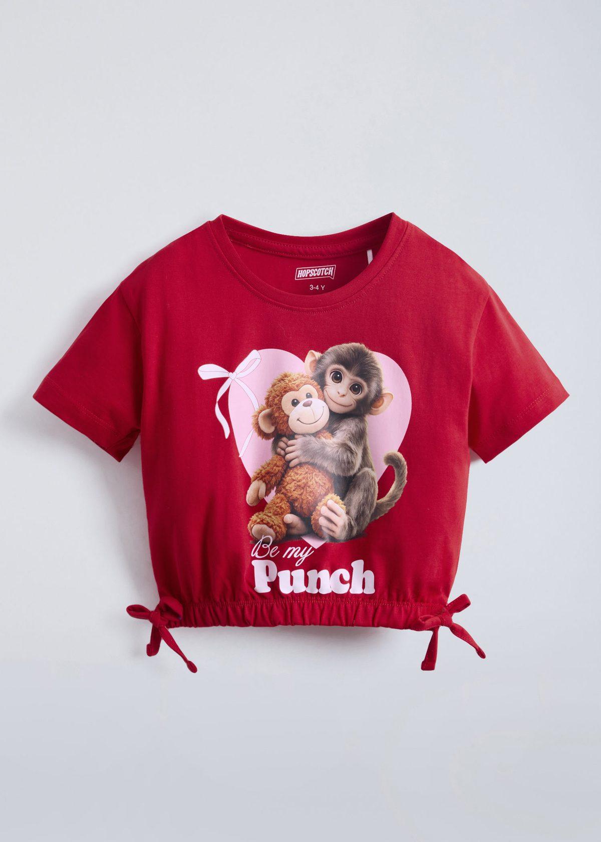 Punch Monkey Cotton T-shirt