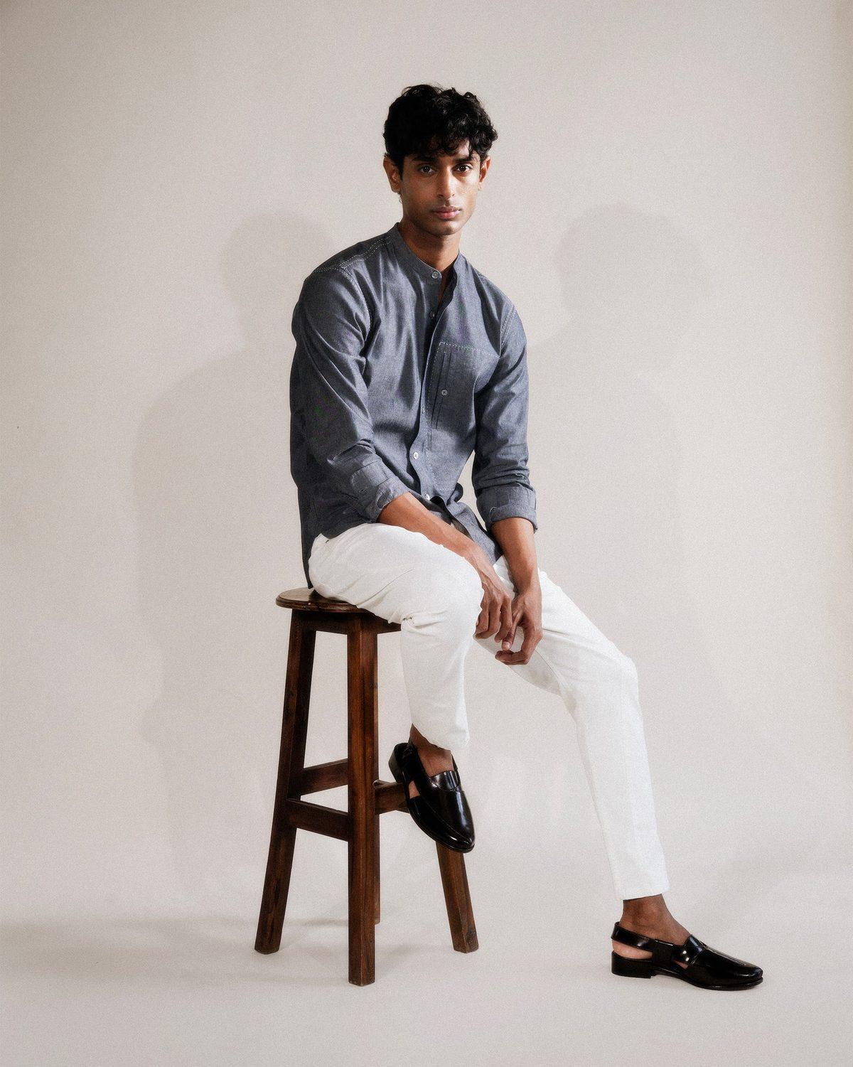 Marten Shirt - Charcoal