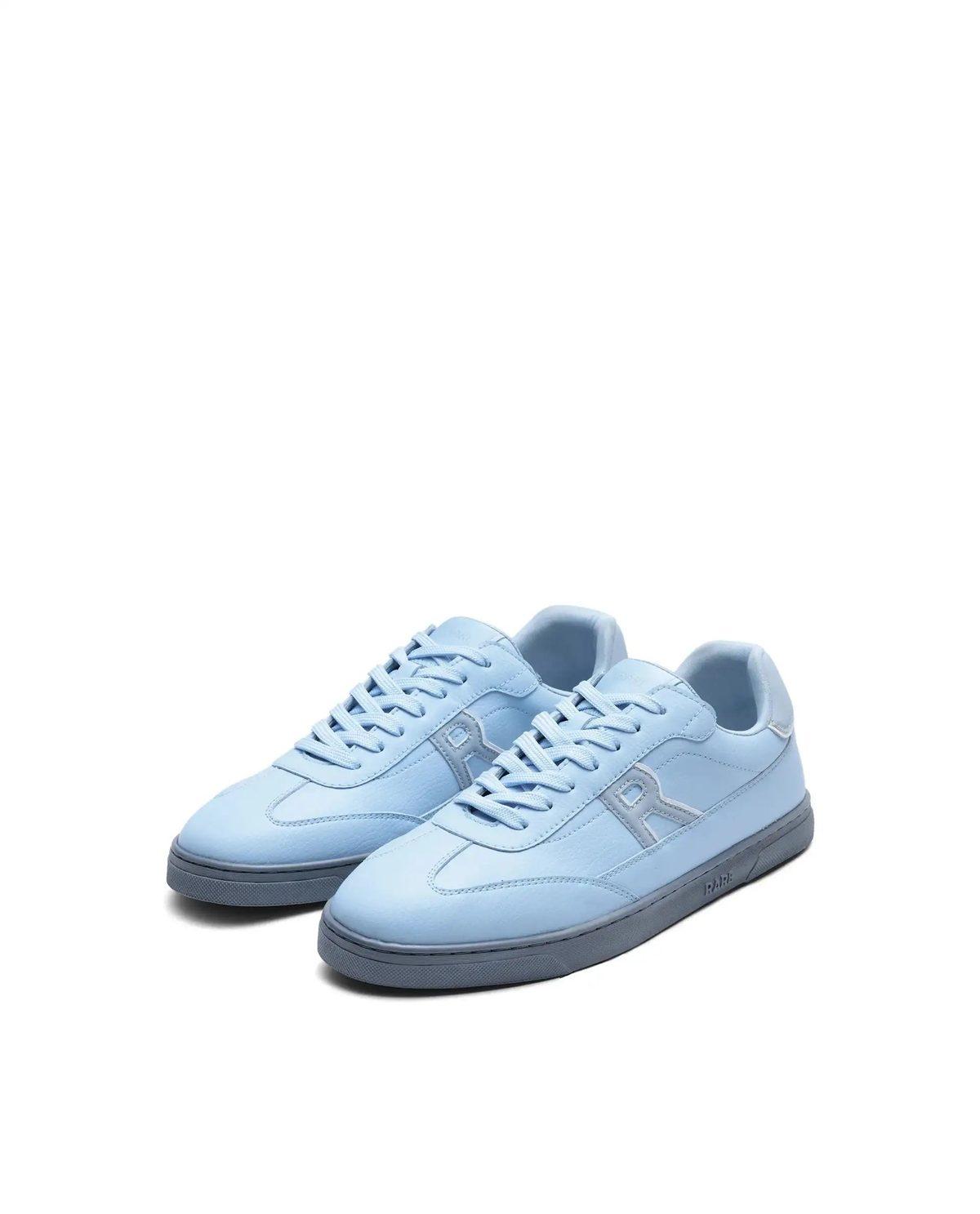 Athens Ice Blue Micro Leather Sneaker — view 3