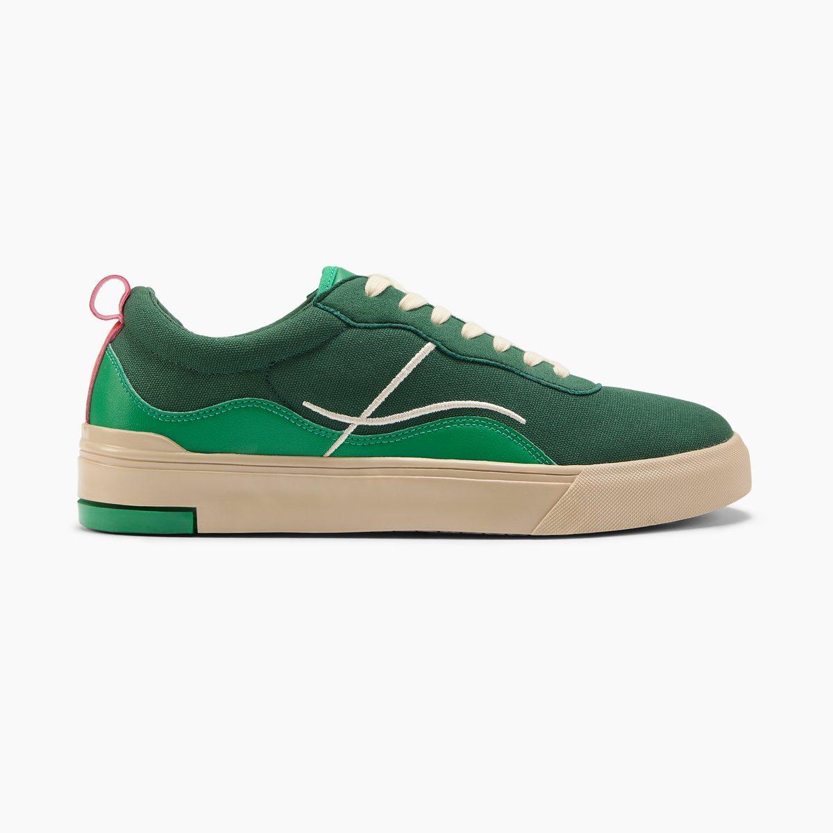 Enhanced Canvas Low - Pepper Green